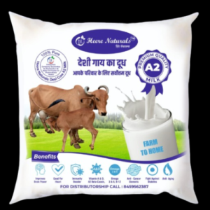 Heere Naturals A2 Desi Gir Cow Milk - Experience the purity and goodness of nature